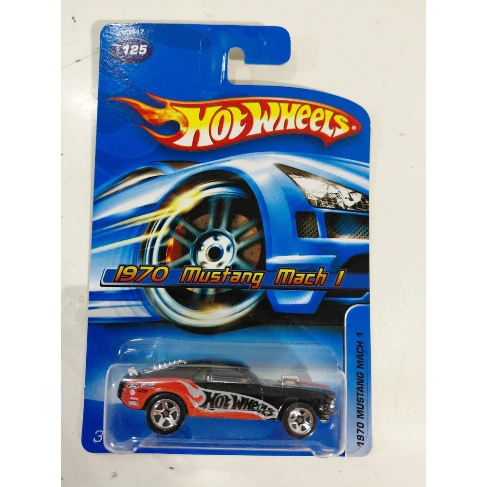 NIP Hot Wheels 2005 Main Line 1:64 Die Cast Ford Mustang Mach 1 Muscle Car
